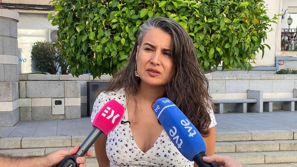 Irene de Miguel, portavoz de Unidas por Extremadura