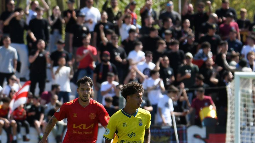 Las Palmas Atlético sale de vacío del Municipal El Val