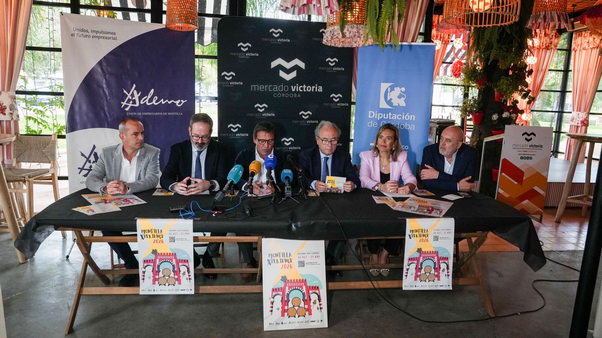 Presentación de una nueva edición de Montilla Xperience en el Mercado Victoria
