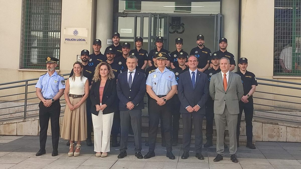 Acto de toma de posesión de los nuevos agentes de Policía Local de Logroño