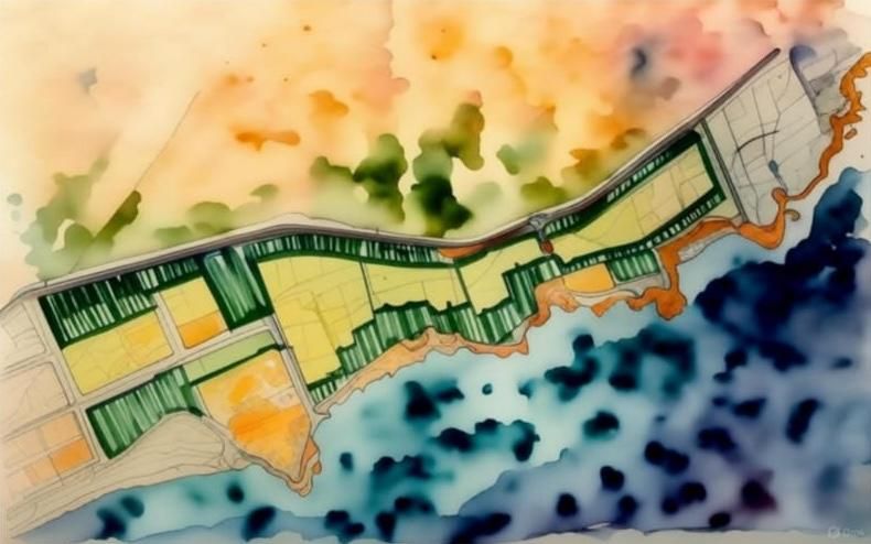 La edificación se encontrará envuelta en plataneras.