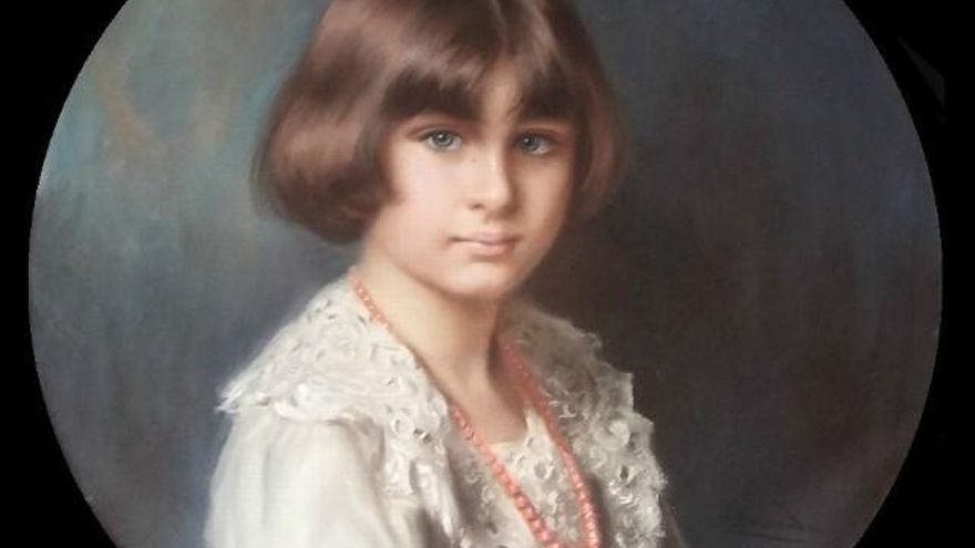 Retrato de Beatrix von Heeren de Enrique Dorda depositado en el Museo de León.