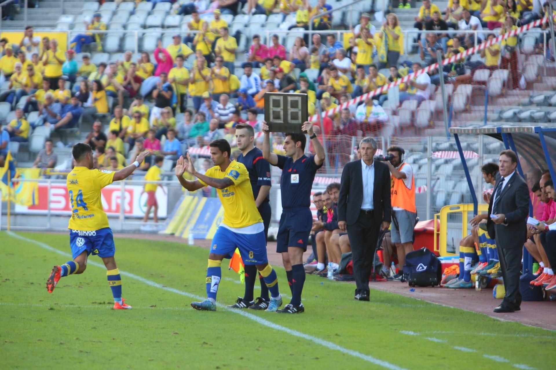 Encuentro entre la UD Las Palmas y el Villareal (ALEJANDRO RAMOS)