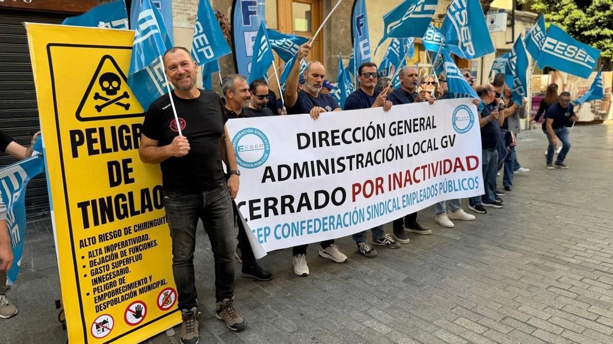 La Confederación de Sindicatos de Empleados Públicos denuncia la "exclusión sistemática" a la que les somete la Generalitat Valenciana