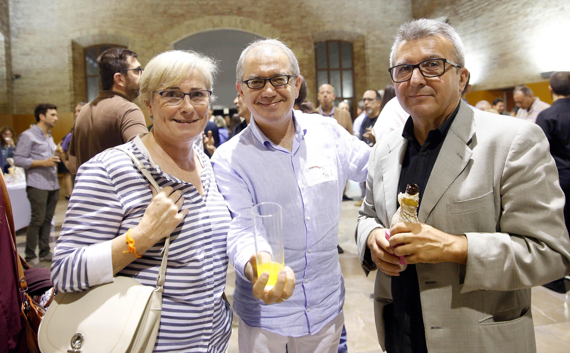 Algunos de los asistentes al acto