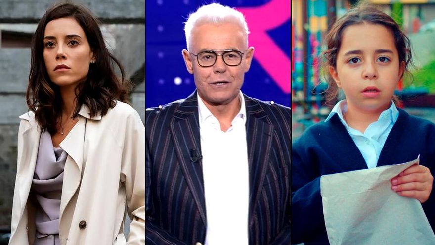'Infiel' (14.8%) y 'Mi hija' (22.4%) viven tranquilas con 'Secret Story' (11.9%), que no despega en la noche dominical