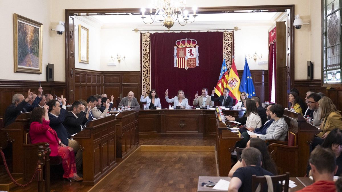 Imagen del último pleno de la Diputació de Castelló.