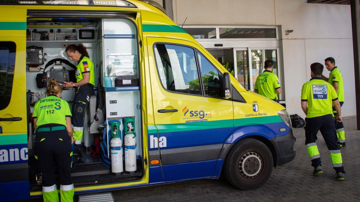 Equipo de la UVI Móvil 1 de Albacete