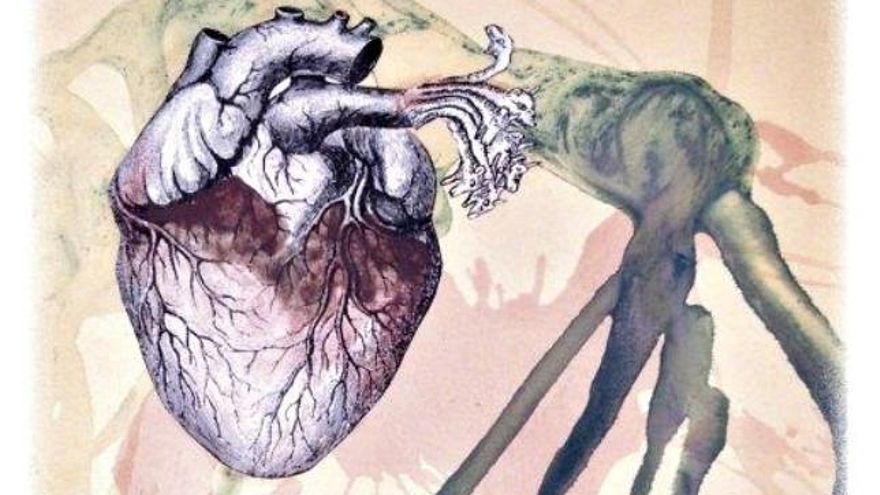 Detalle del libro 'Bestiaria vida' que presenta Cecilia Eudave.