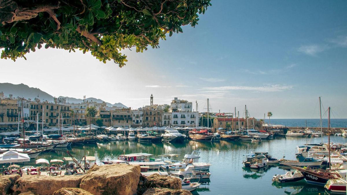 La ciudad de Kyrenia, en Chipre.