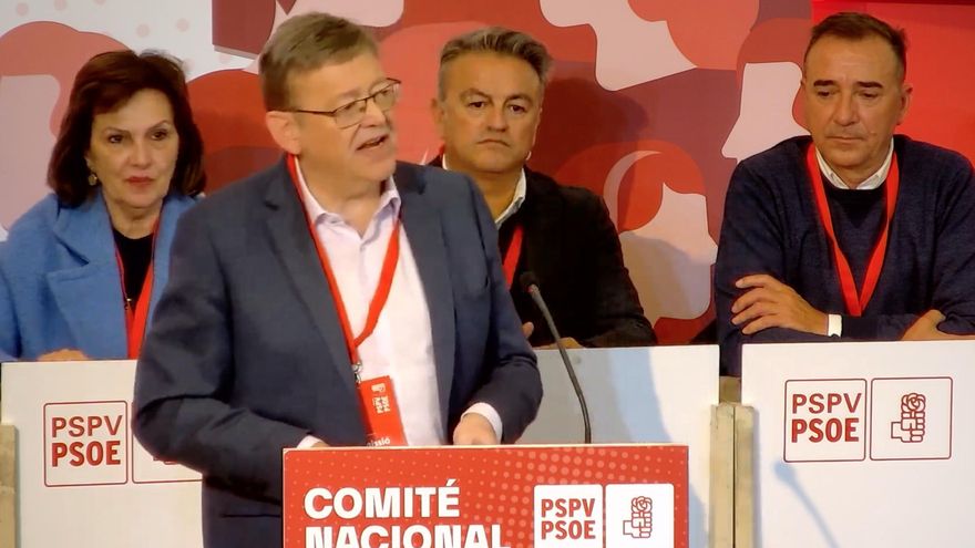 Ximo Puig anuncia que deja el liderazgo del PSOE valenciano y convoca un congreso extraordinario