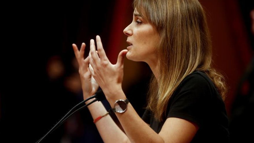 La presidenta de los comunes en el Parlament, Jéssica Albiach.