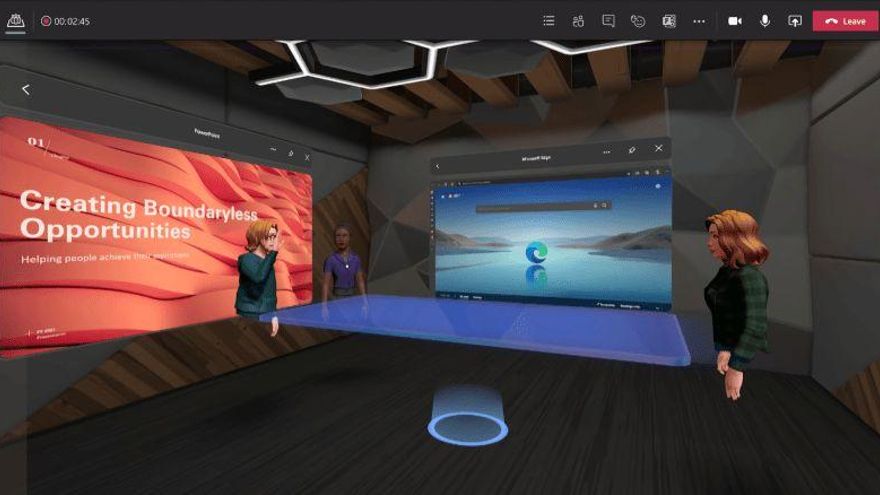 Microsoft también competirá en el metaverso con un servicio de reuniones en realidad virtual