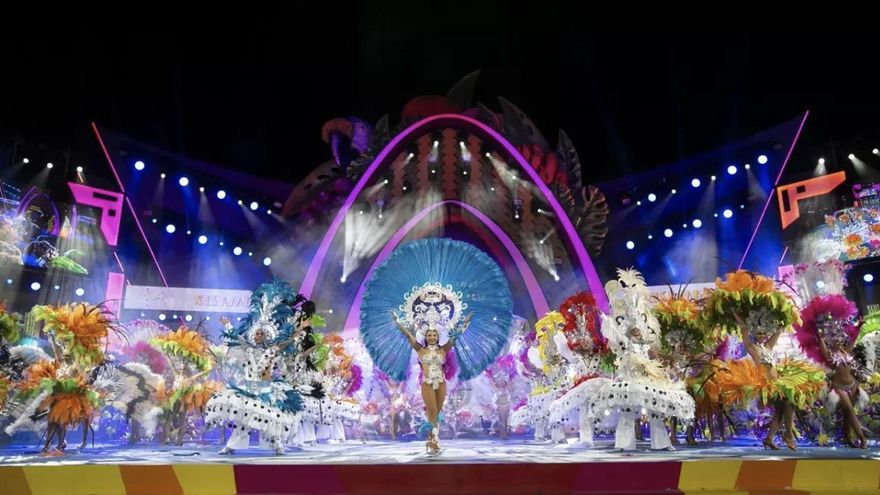 La lluvia obliga a aplazar la presentación y el sorteo de orden del Carnaval de Las Palmas de Gran Canaria