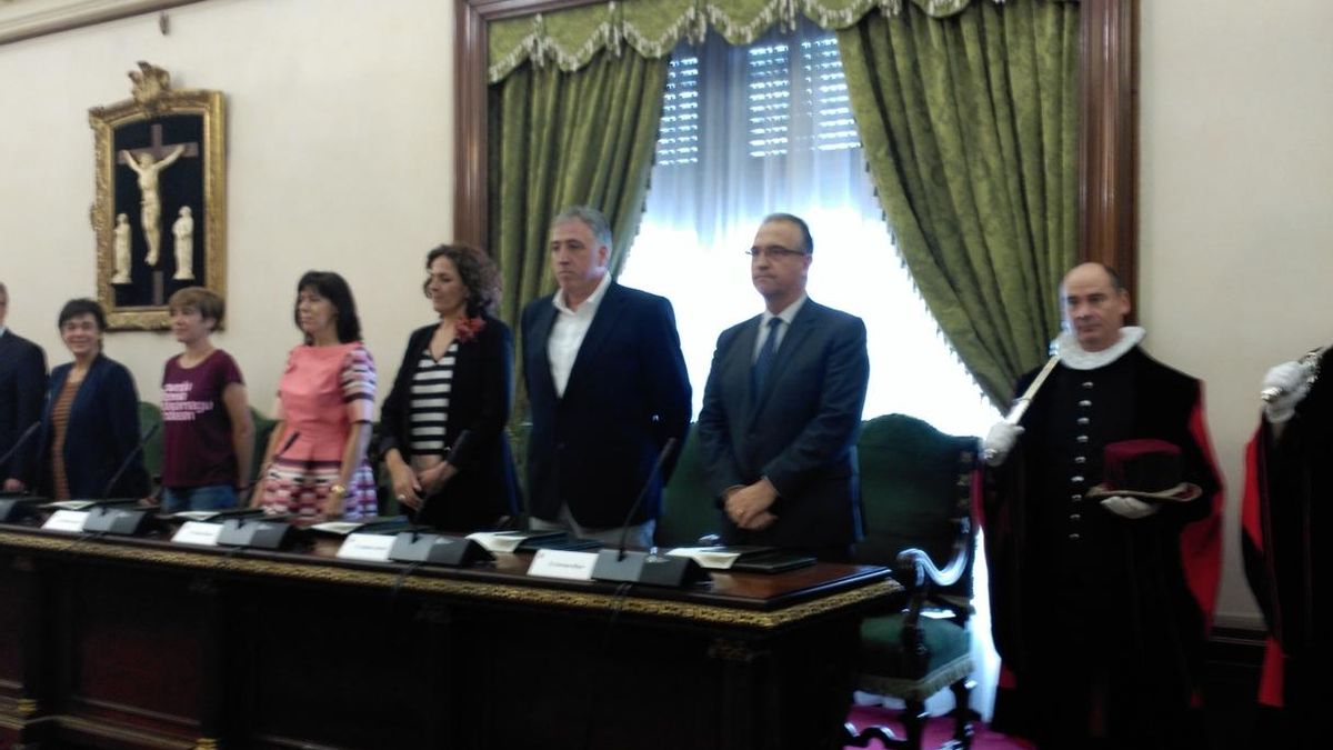 Joseba Asiron, elegido nuevo alcalde de Pamplona, el primero de EH Bildu en la historia del Consistorio