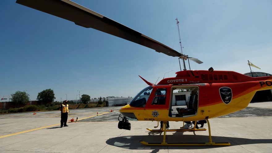 Coyote I: el helicóptero que persigue a delincuentes desde el cielo de México