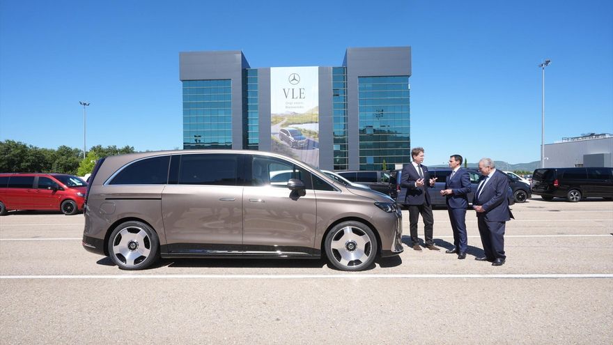Mercedes VLE eleva la gama alta de los vehículos fabricados en España