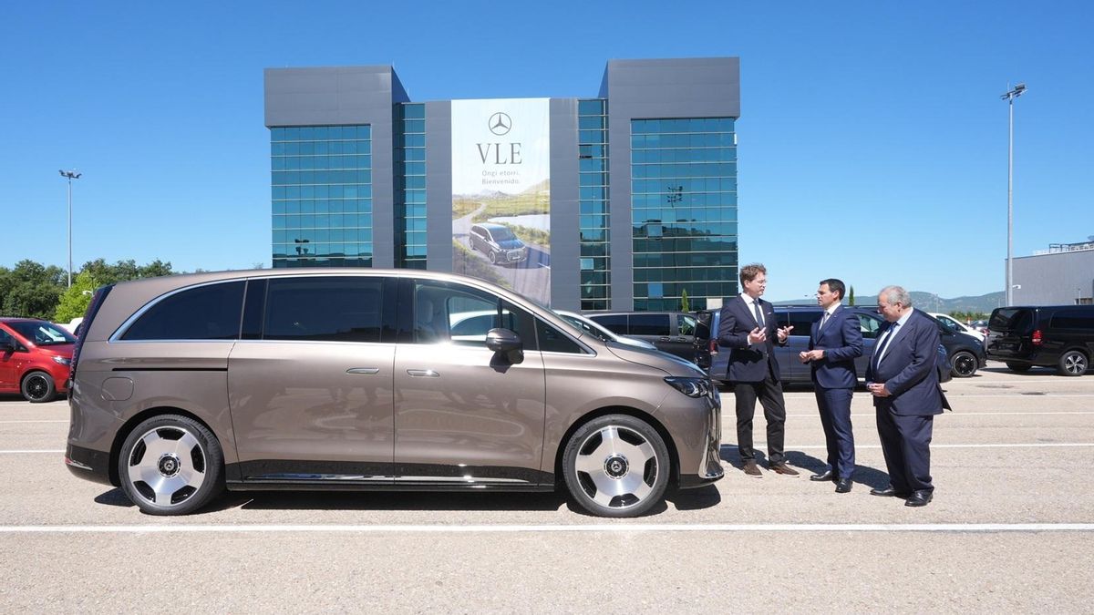 Mercedes VLE eleva la gama alta de los vehículos fabricados en España