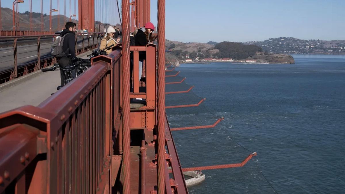 Los datos muestran que la red de contención en el puente de San Francisco, Estados Unidos, redujeron los suicidios en un 73%.