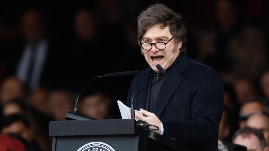 El presidente de Argentina, Javier Milei.