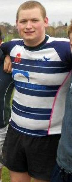 Jonathan Garrod, el jugador inglés que va a debutar el fin de semana.