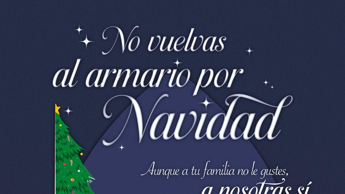 No vuelvas al armario por Navidad:  campaña LGTBI+ de La Palma impulsada por Violetas