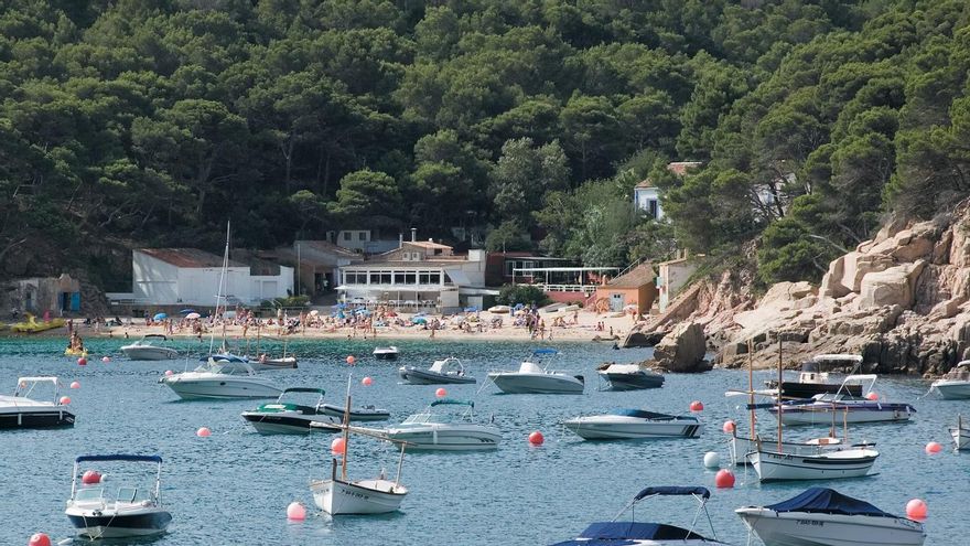 Cala del litoral de Begur.