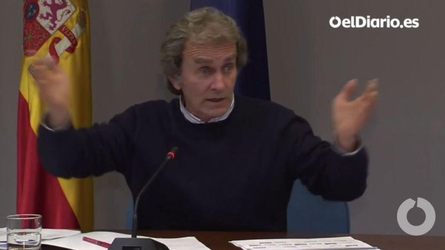 Fernando Simón en rueda de prensa