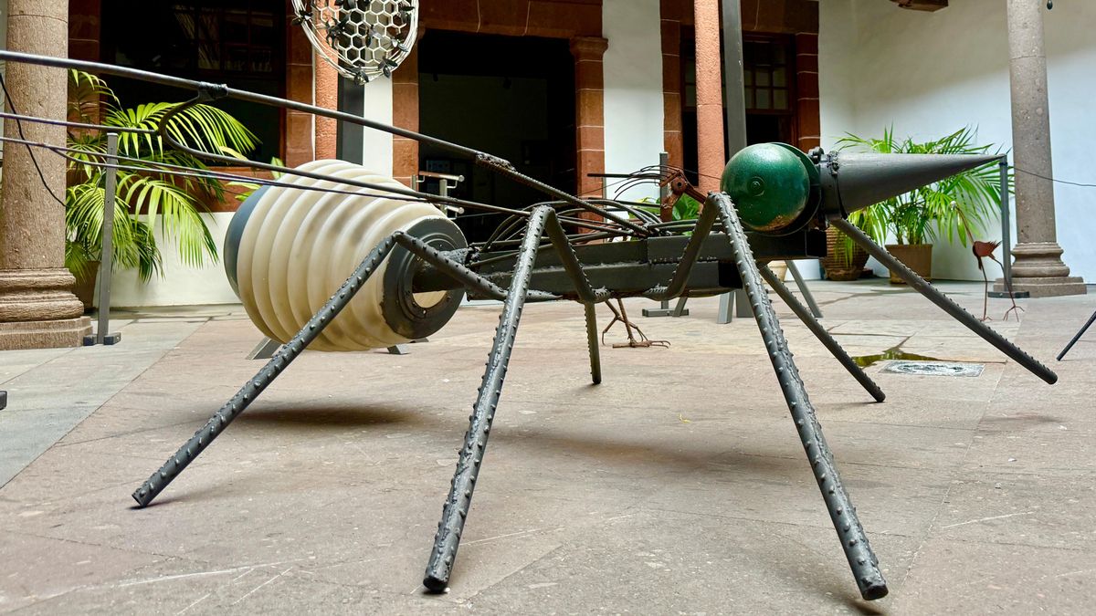 La exposición ‘Entre naturaleza y metales’  se muestra en la Casa Salazar