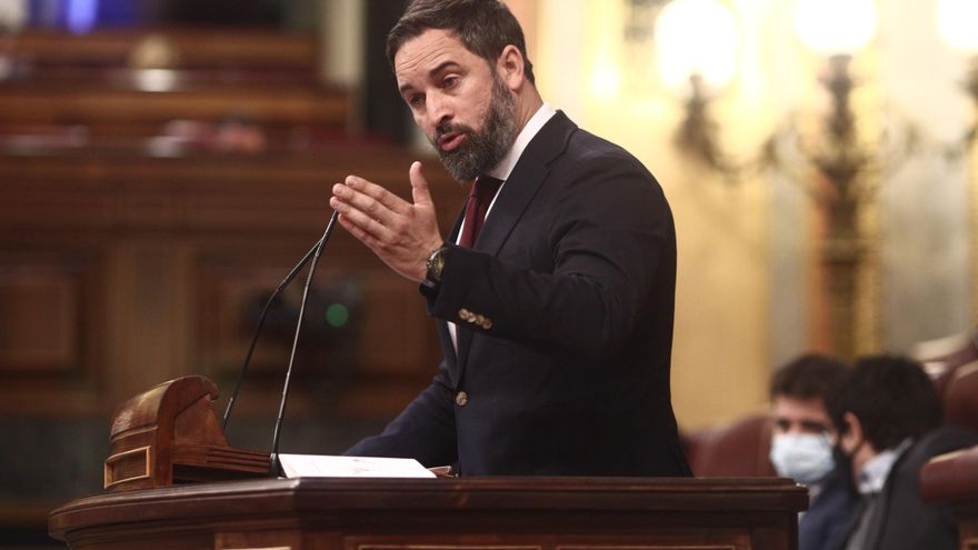 Archivo - El presidente de VOX, Santiago Abascal