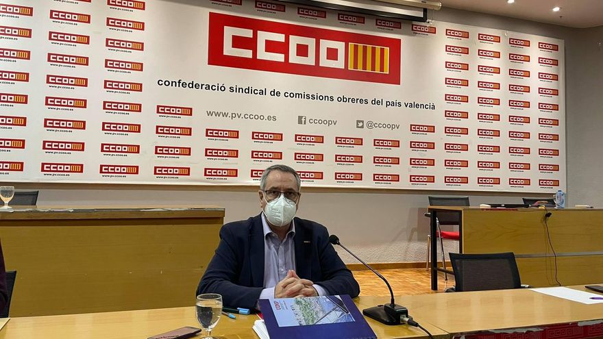 El exsecretario general de Comisiones Obreras del País Valencià, Arturo León.
