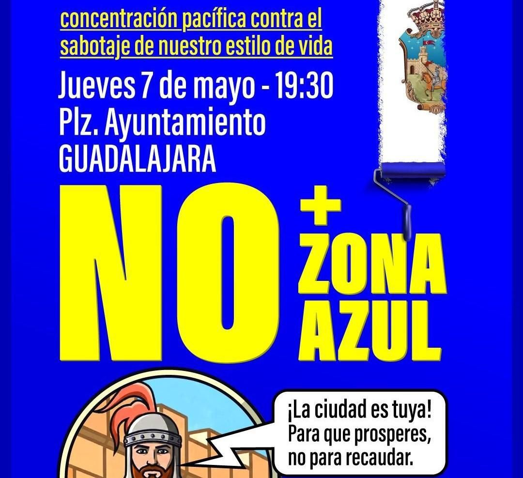 Cartel de convocatoria de la protesta