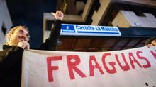 Colectivos de apoyo a los jóvenes de Fraguas salen a la calle para rechazar la confirmación de su pena de cárcel