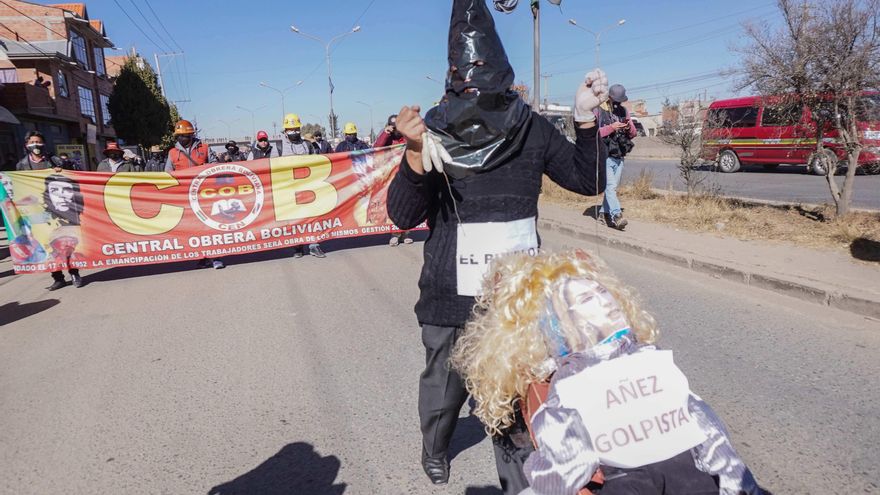 Una jornada de protestas pide mantener los comicios de septiembre en Bolivia