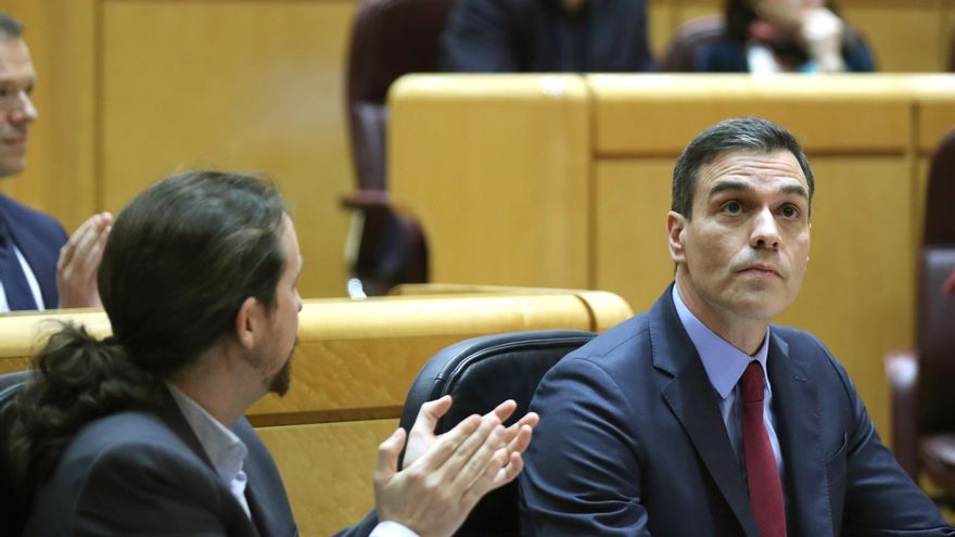 Pablo Iglesias: "Pedro Sánchez tiene derecho a mandar los whatsapps que le de la gana"