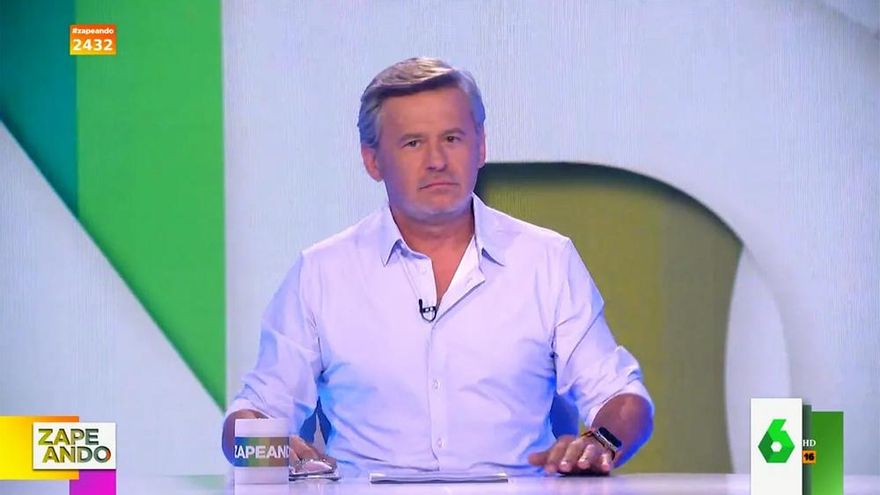 Miki Nadal cierra su semana como presentador de 'Zapeando' con ironía: "Soy un puto parche"