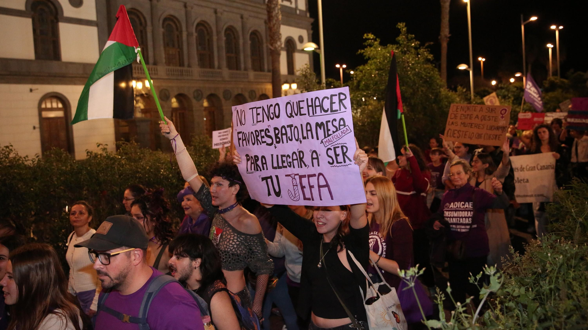 Así se vivió el 8M en Gran Canaria