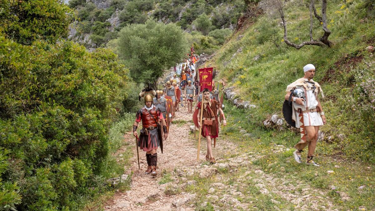 Calzada romana entre Benaocaz y Ubrique.