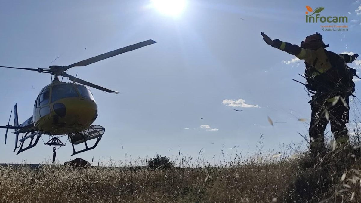 Castilla-La Mancha pide responsabilidad por la ola de calor: "Llevamos ya el doble de conatos de incendio que el año pasado"