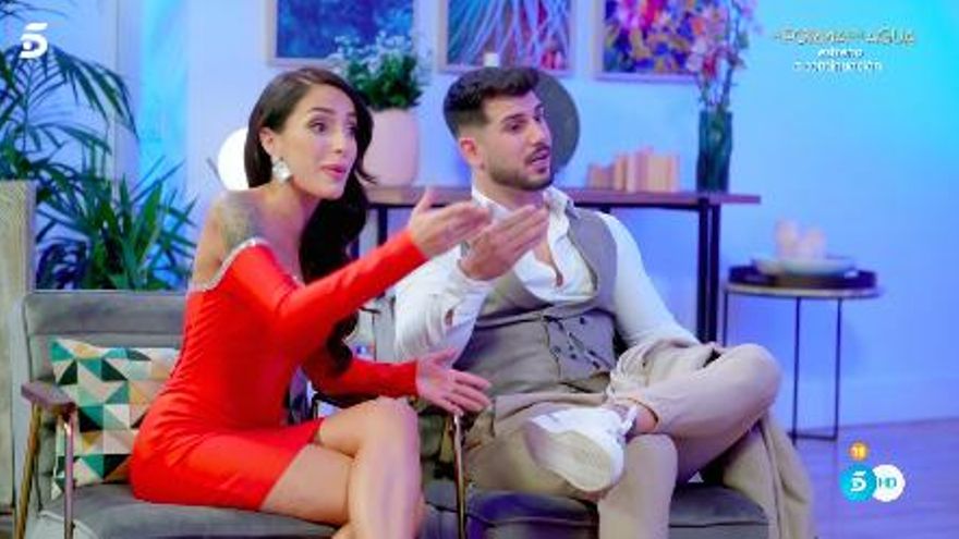 María de los Ángeles y Christian, en 'La isla de las tentaciones 5'