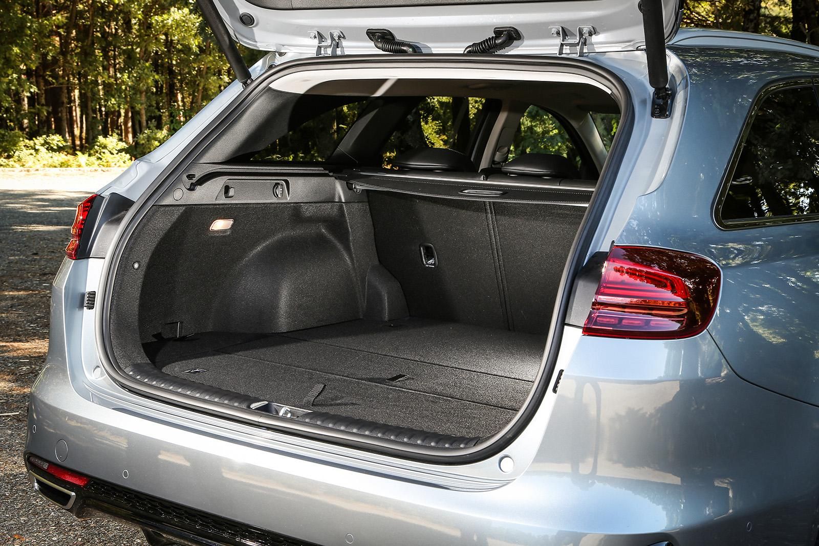 El maletero del Kia Ceed Tourer Plug-in