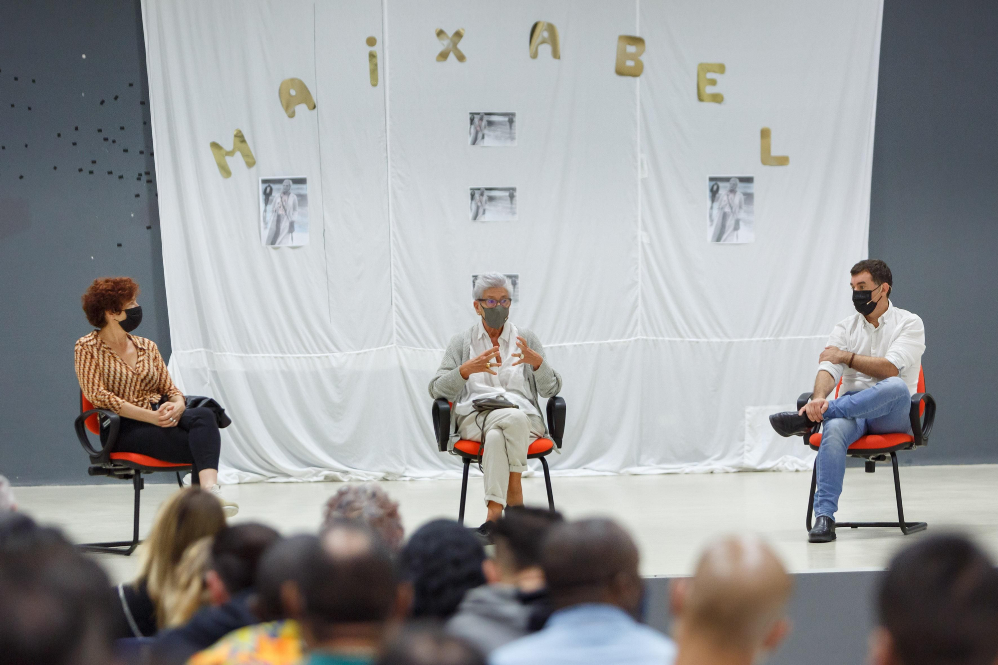 La proyección de 'Maixabel' en la cárcel de Pamplona, en imágenes