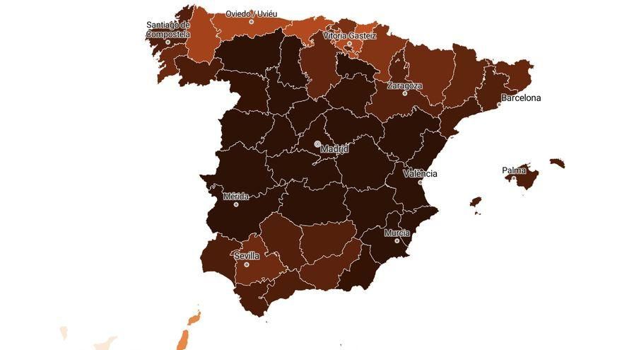Los casos aumentan más de un 140% en la provincia de Las Palmas en las últimas dos semanas