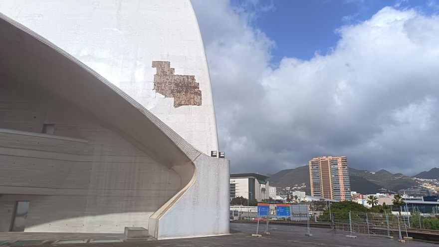Repararle las goteras al Auditorio de Calatrava en Tenerife costará 16,5 millones de euros
