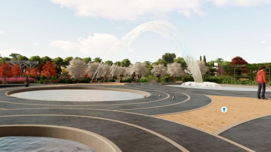 Tercer Depósito Canal - zonas de agua