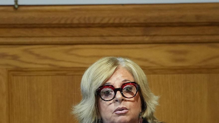 Archivo - La presidenta de COVITE, Consuelo Ordóñez