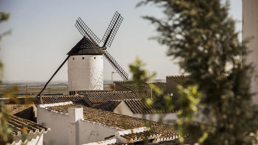 Campo de Criptana, en La Mancha.