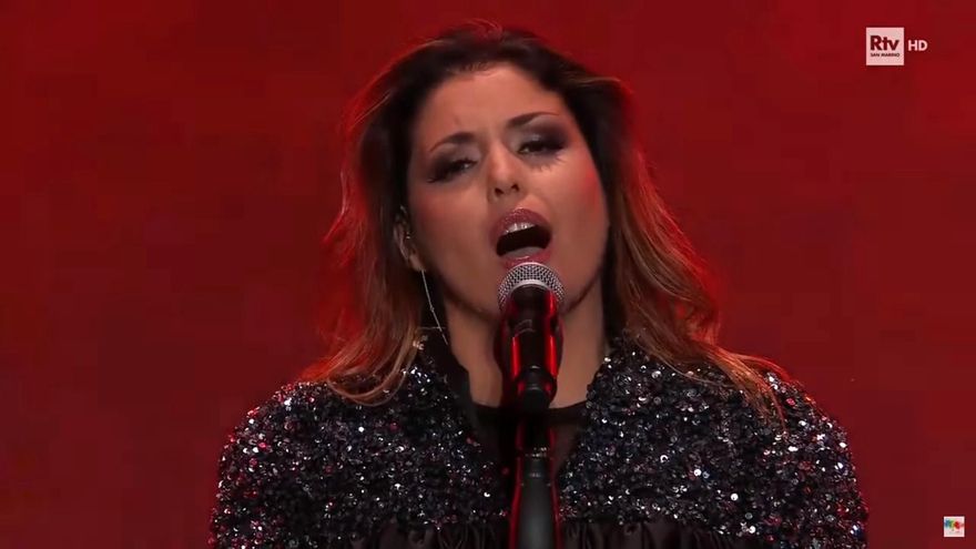 Cristina Ramos sorprendió en San Marino pero no pudo con Achille Lauro, que irá a Eurovisión 2022