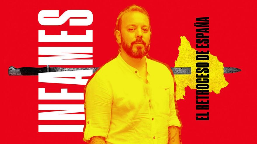 Montaje del periodista Antonio Maestre sobre la portada de su nuevo libro