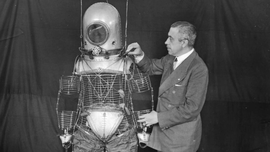 La Agencia Espacial Española recupera la memoria del científico andaluz Emilio Herrera, precursor del traje aeroespacial